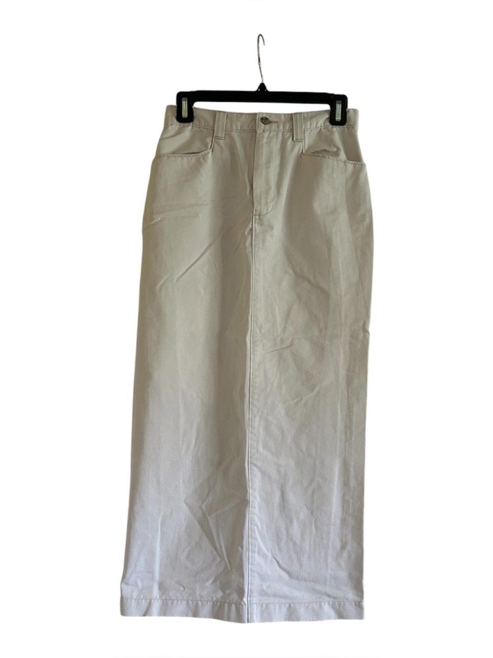 Lee Performance Khakis Cream Size 6 Maxi Skirt